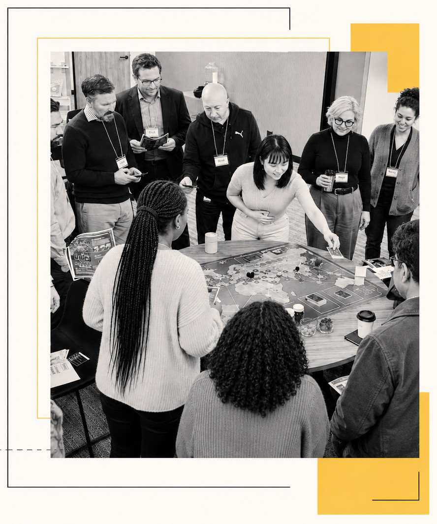 Yellow Hat workshop collaboration session