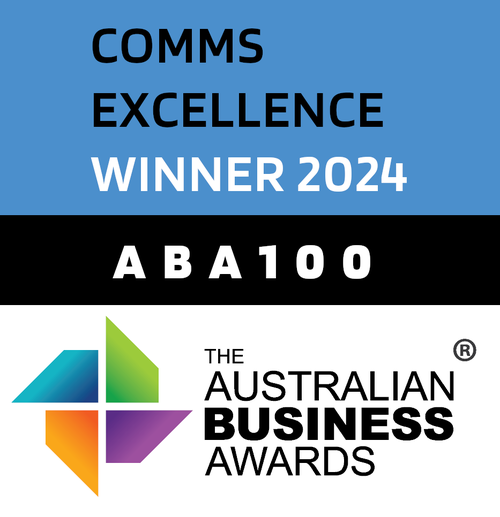 ABA100 Comms Excellence Award Winner 2024 — The Australian Business Awards