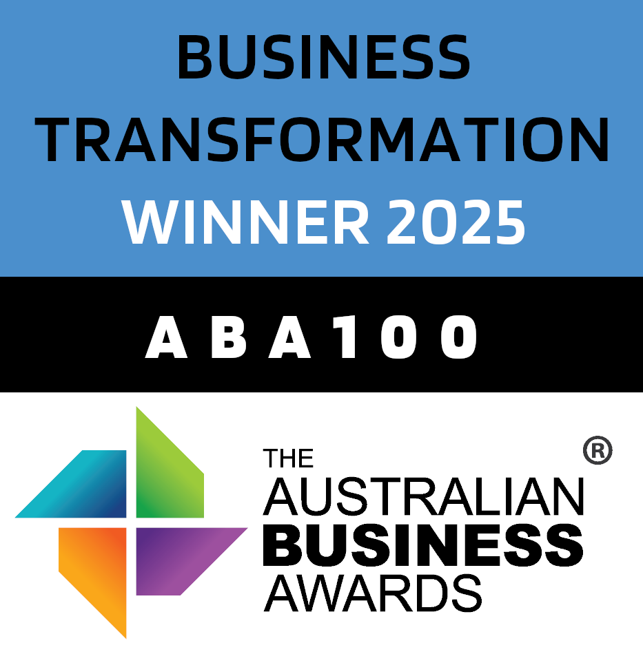 ABA100 Business Transformation Award Winner 2025 — The Australian Business Awards